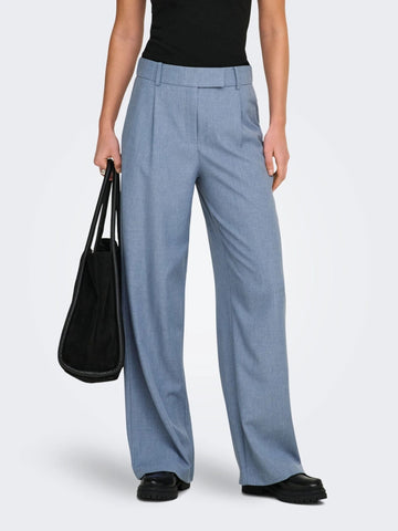 Only - Women's Trousers Vintage Indigo Straight Fit Linda