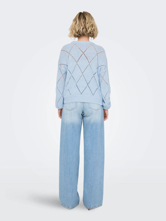 Only - Women's Clear Sky Oversize Fit Geenas T-shirt