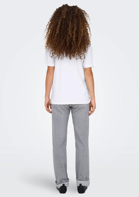 Women's Burst White T-Shirt