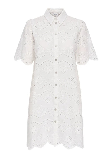 Only Women's Valais White Dress