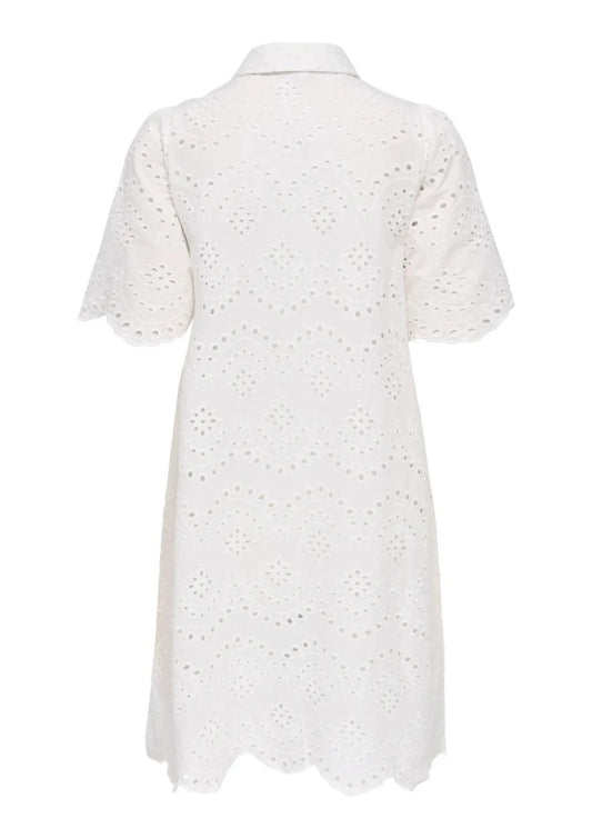 Only Abito Donna Valais Bianco