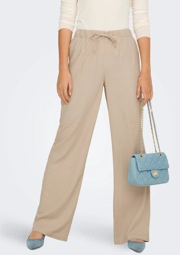 Only - Women's Goa Trousers Beige
