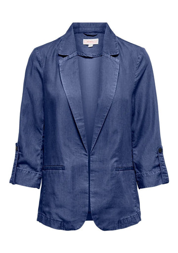 Only - Women's Jacket Dark Blue Denim