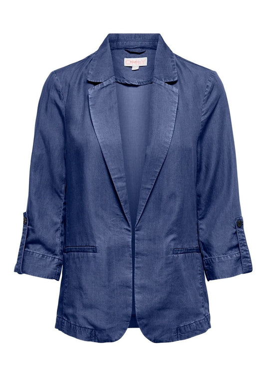 Only - Women's Jacket Dark Blue Denim