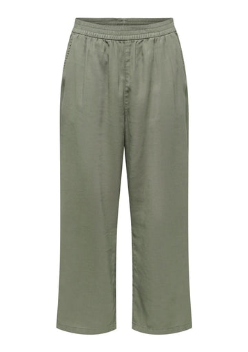 Only - Women's Aris Olive Green Trousers