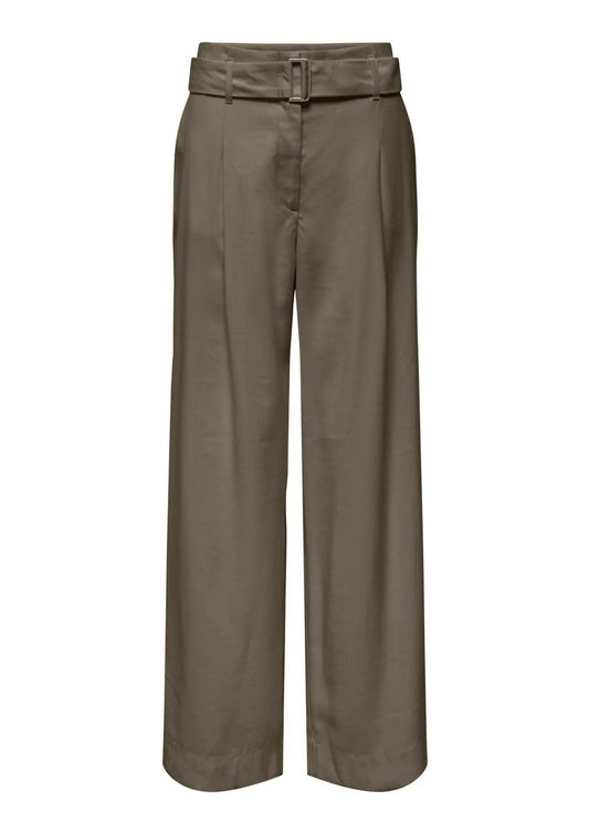 Only - Women's Tila Trousers Stone Grey