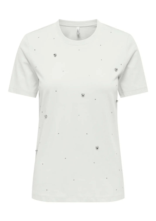 Only - Women's Filizza White T-Shirt