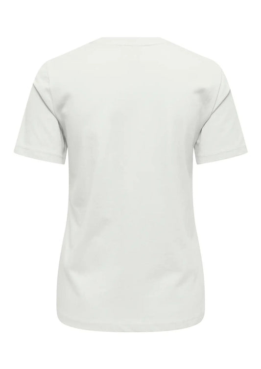 Only - Women's Filizza White T-Shirt