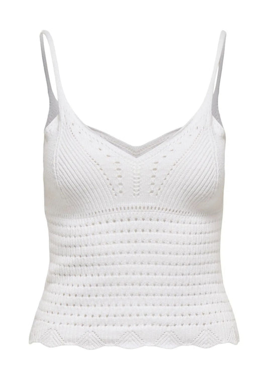 Only - Women's Top Bright White