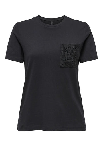 Only - Women's T-Shirt Enja Black
