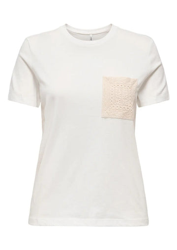 Only - Women's T-Shirt Enja White