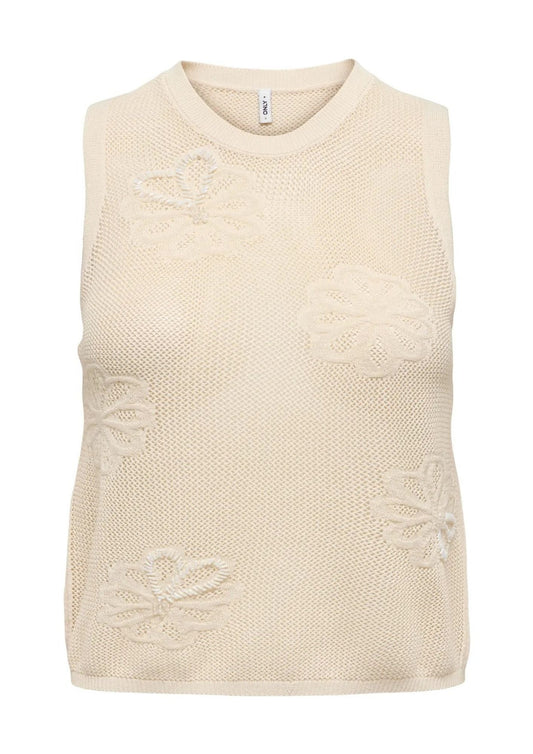 Only - Women's Ivy White Tank Top