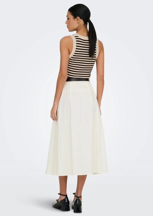 Only - Women's Zora White Skirt