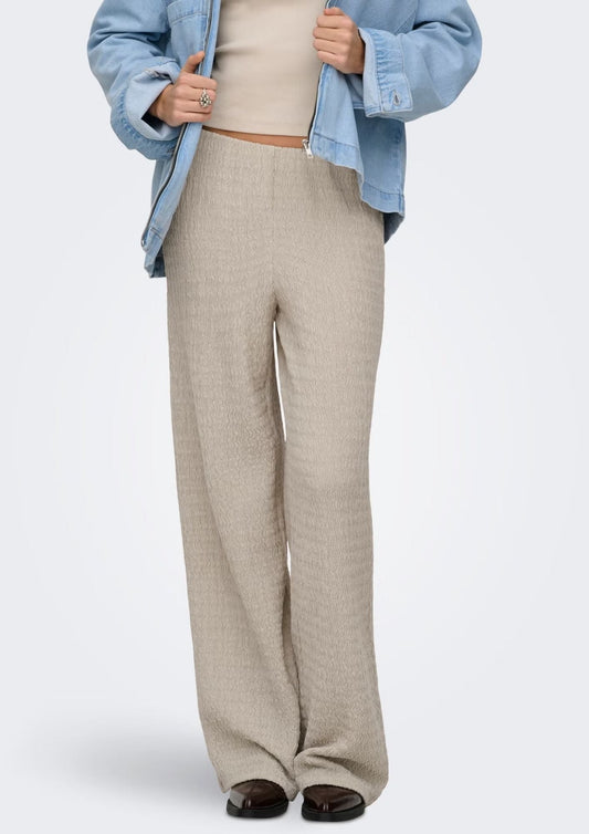 Only - Women's Trousers Silver Lining