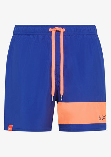 Sun68 - Men's Royal Blue Swimsuit