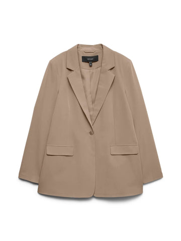 Vero Moda Women's Blazer Silver Mink VMZelda