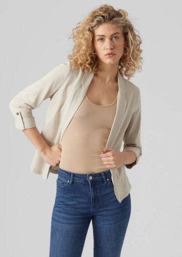Vero Moda Women's Jesmilo Beige Jacket