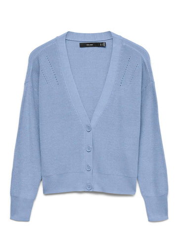 Vero Moda - Women's Newlexsun Blue Cardigan<br>