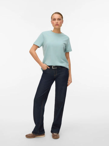 Aware T-Shirt Women Gray Mist Awnaima