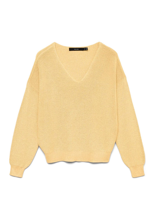 Vero Moda - Pullover Donna Newlexsunshine Giallo