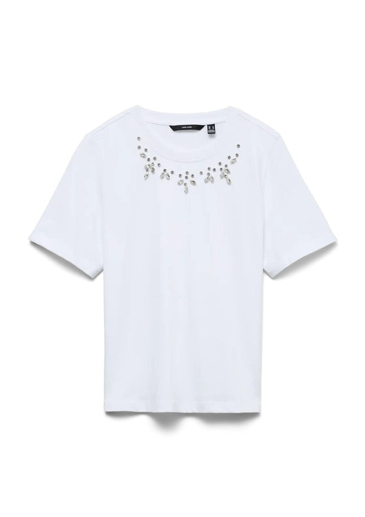 Vero Moda - Maglia Donna Sif Bianca