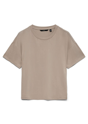 Vero Moda - T-Shirt Donna Filli Grigio Luna