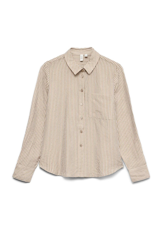 Vero Moda - Camicia Donna Imara Beige
