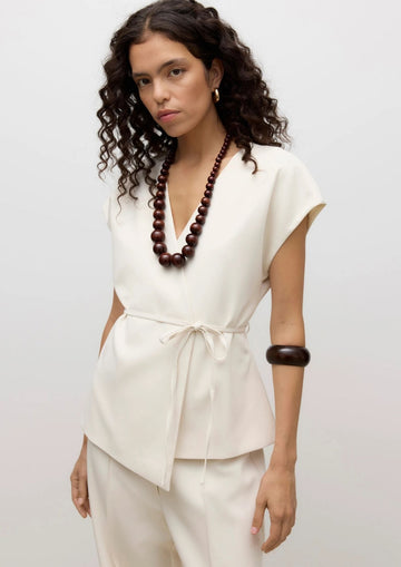 Aware Women's Vannah Gilet White Birch