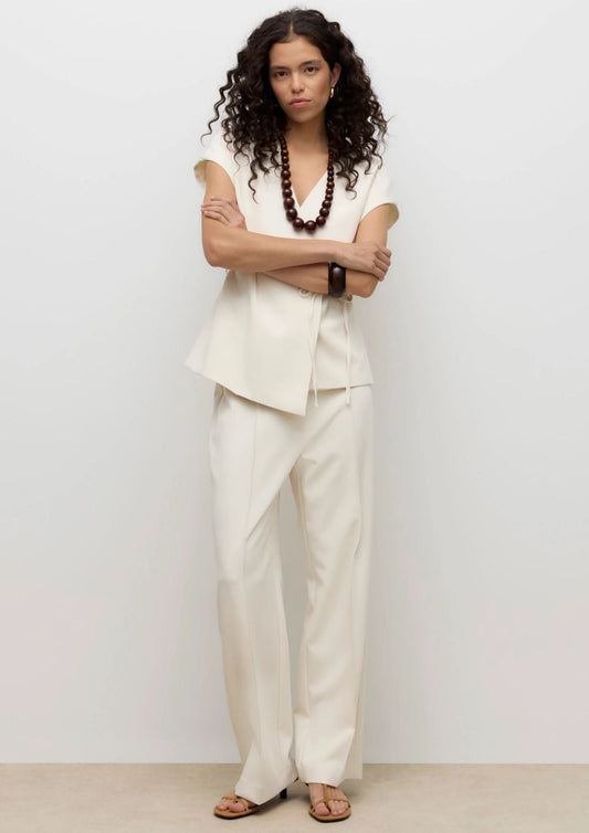 Aware Women's Vannah Birch White Trousers