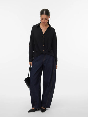 Vero Moda - Women's Black Izzy Shirt