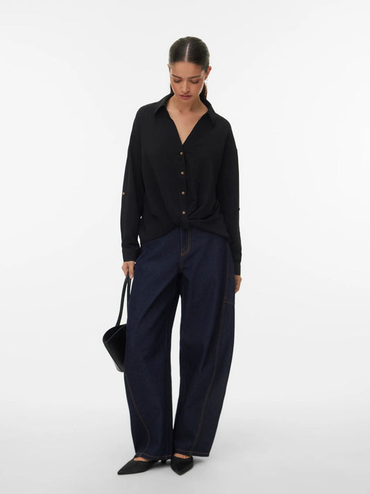 Vero Moda - Women's Black Izzy Shirt
