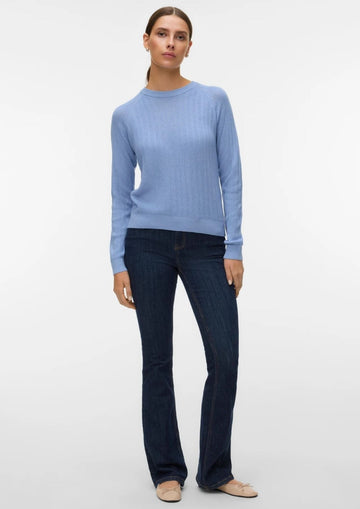 Vero Moda - Women's Pullover Newlex Blue Brunnera