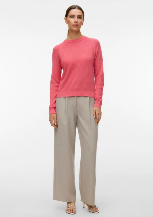 Vero Moda - Women's Pullover Newlex Coral