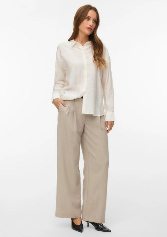 Vero Moda - Women's Kaja White Shirt