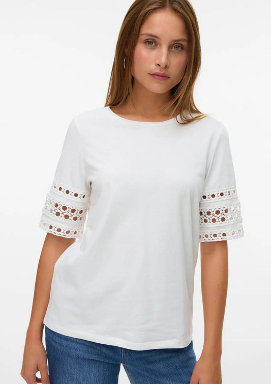 Vero Moda - Maglia Donna Ivacy Bianco