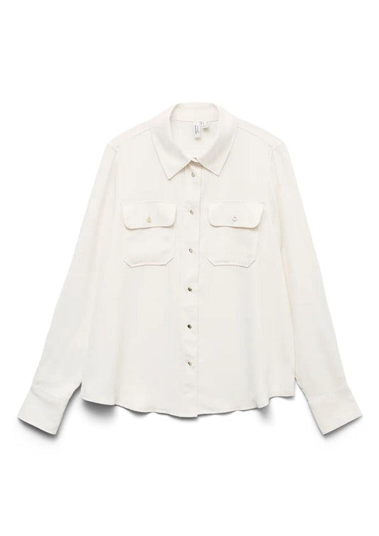 Vero Moda - Camicia Donna Hendrix Bianca