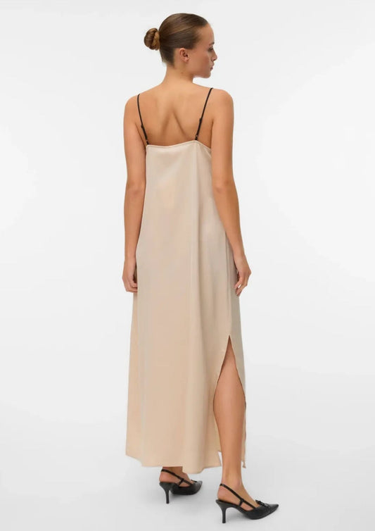 Vero Moda - Women's Joi Dress Black and Cement Grey