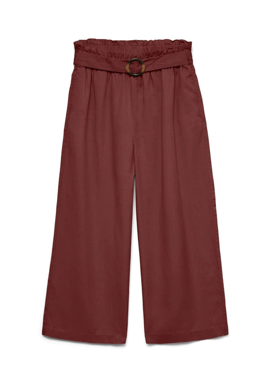 Vero Moda - Pantalone Donna Bree Marrone Andorra