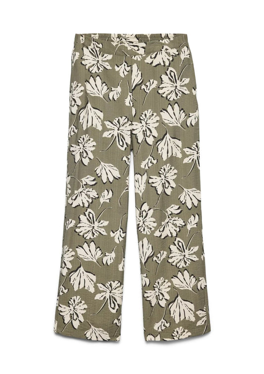 Vero Moda - Pantalone Donna Jennifer Verde Kalamata