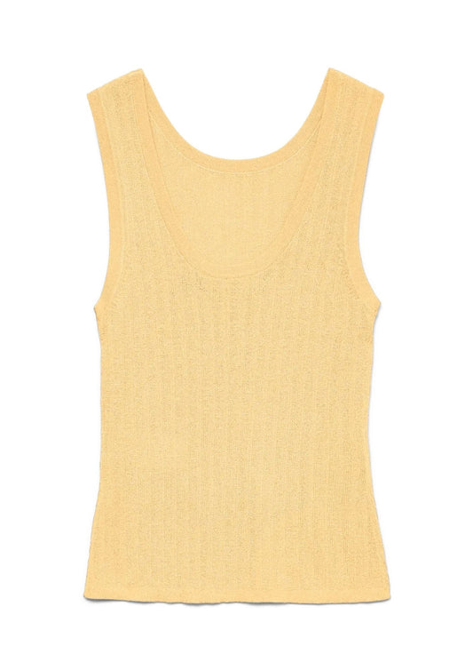 Vero Moda - Canotta Donna Secret Giallo Oro