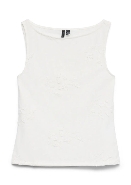 Vero Moda - Canotta Donna Vivian Bianco