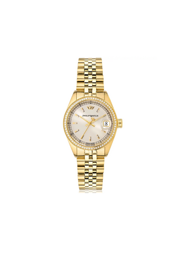 Philip Watch Caribe 31mm 3H w/ Diamonds
