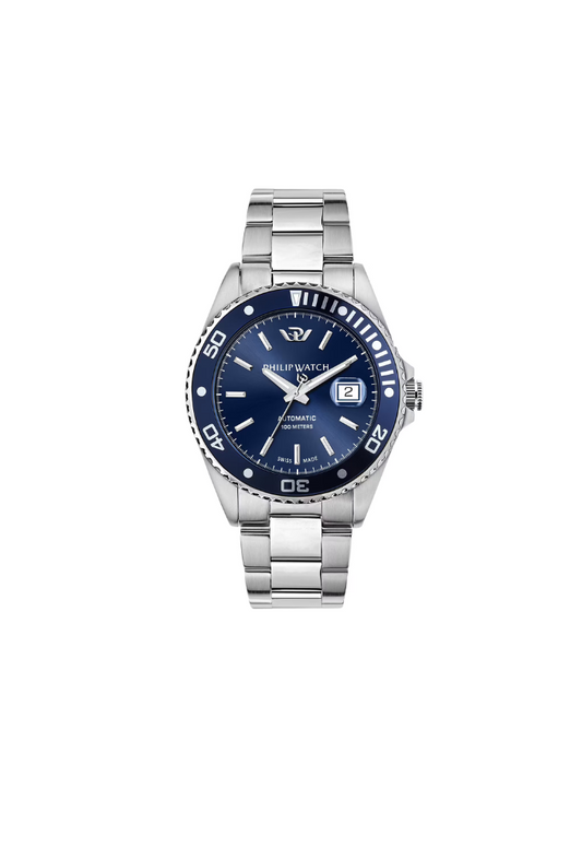 Philip Watch Caribe Sport Automatico Blu R8223