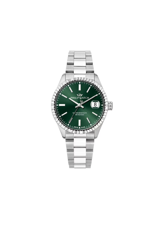 Philip Watch Caribe Urban R82 date verde