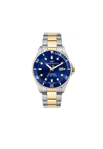 Philip Watch Caribe Diving R82 blu two tone