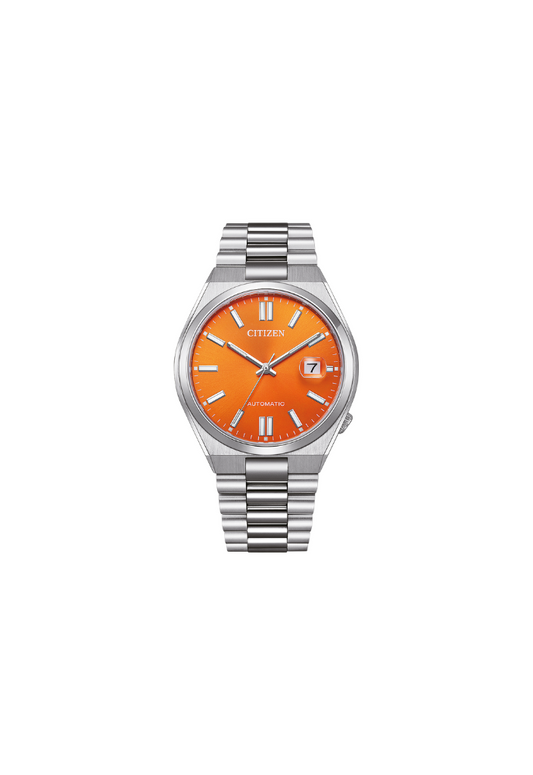 Citizen Tsuyosa Automatic 8210 Orange Dial – Orologio Meccanico Uomo – Cod. NJ0151-88Z