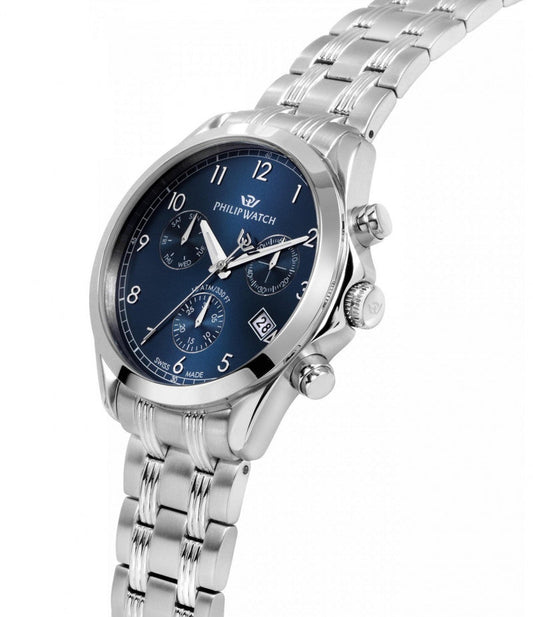 Philip Watch Blaze Cronografo Quarzo R827 blu