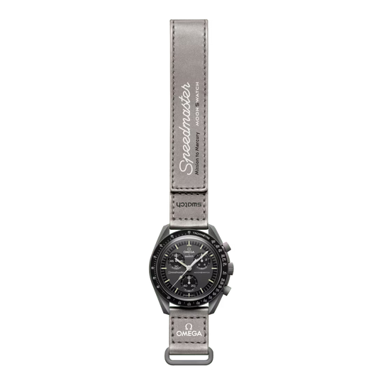 Swatch x Omega MoonSwatch Mission to Mercury – Movimento Quarzo, Grigio Scuro, 42mm – Cod. SO33A100