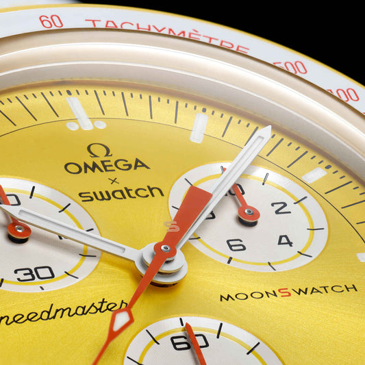 Swatch x Omega MoonSwatch Mission to the Sun – Movimento Quarzo, Giallo, 42mm – Cod. SO33J100