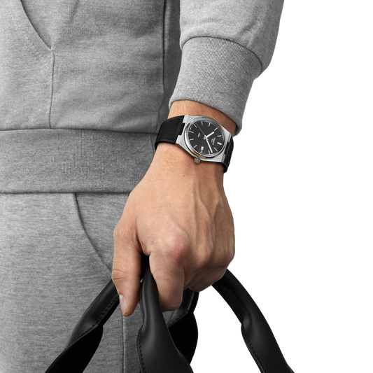 Tissot PRX 40mm Nero Silicone Quarzo – Ref. T137.410.17.051.00